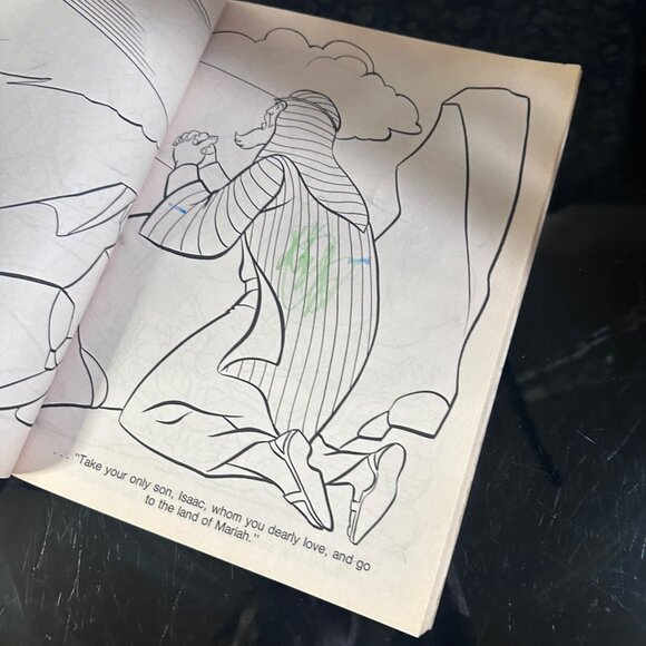 The Bible Coloring Book - Pictures From The Old And New Testaments - 1991 Creati - Picture 11 of 16